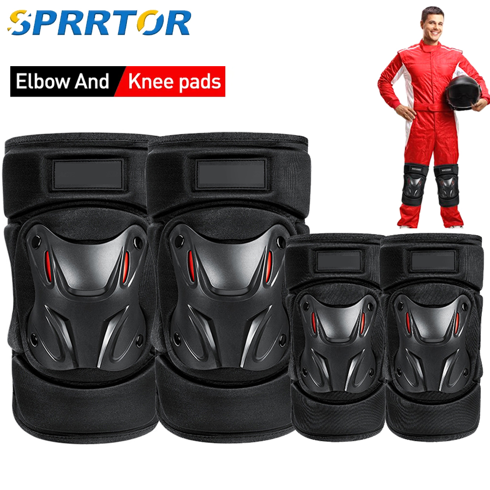 オートバイ用の膝パッド,モトクロス用の保護具,1ペア - Mountain Biking Elbow Pads のレビューと価格